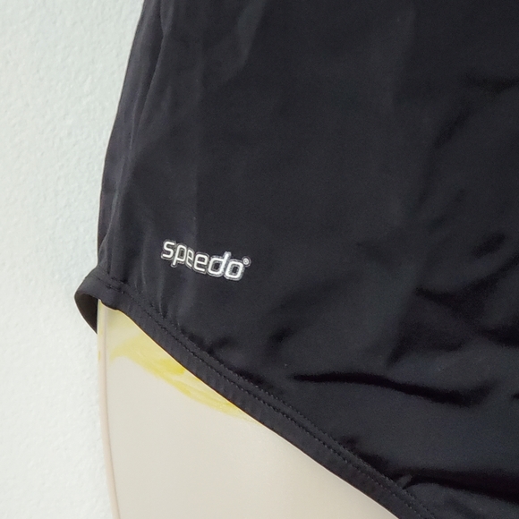 Speedo One Piece Bikini Sz 14 Black White - Picture 2 of 5